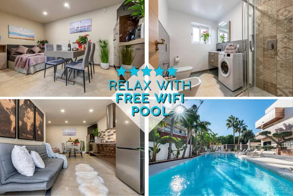 2 Min From The Sea Pool, Comfort And Free Wifi Miami Platja  Exterior foto